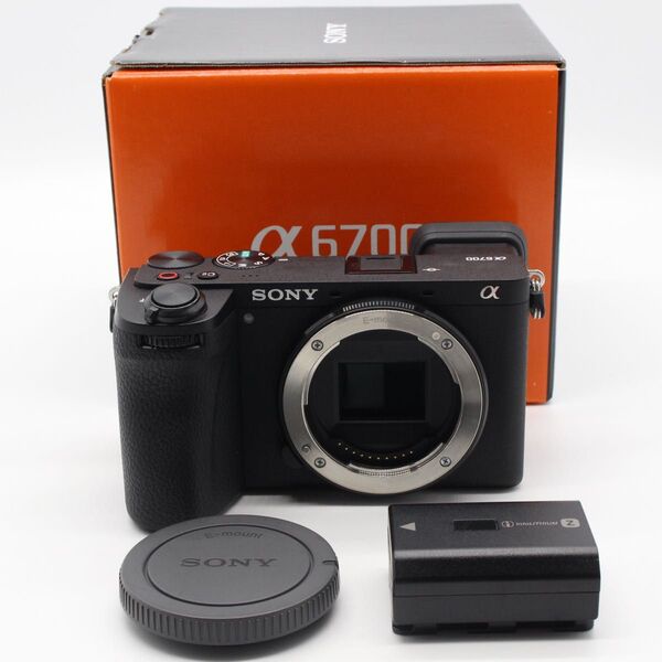 ★美品★SONY α6700 ボディ ILCE-6700 ショット数13447