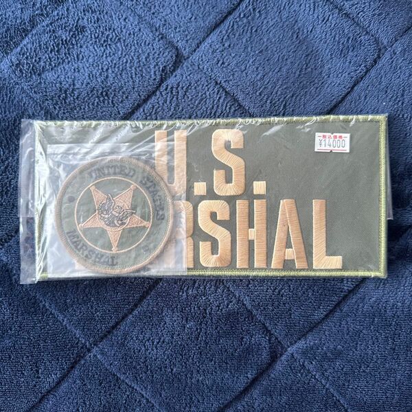 US MARSHAL パッチセット デフコンワン レンジャーグリーン USMS USマーシャル マーシャル LE装備 未開封品