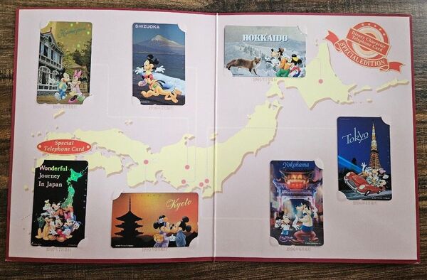 14 東京ディズニーランド テレホンカード ディズニー テレカ ヴィンテージ レア 希少 限定
