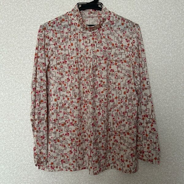 長袖カットソー 花柄 KORET