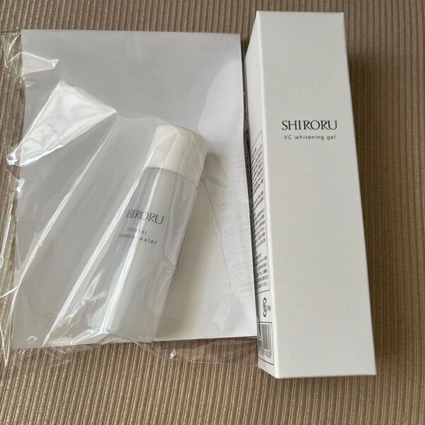SIRORU 薬用VCホワイトニングゲル&クリスタルエッセンスウォーター