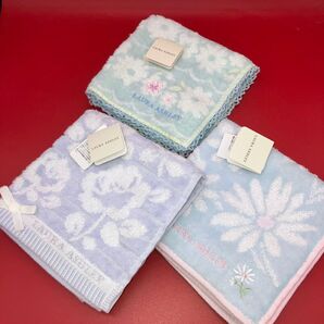 《新品未使用》ローラアシュレイ*ハンカチ3枚セット