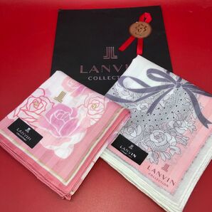 《新品未使用》ランバンコレクション*ハンカチセット