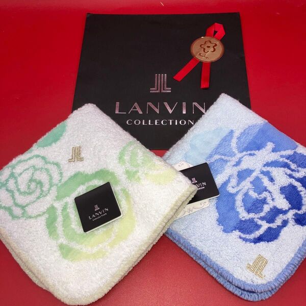 《新品未使用》ランバンコレクション*ハンカチセット