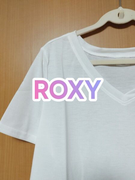 ROXY ロキシー 半袖 VネックTシャツ