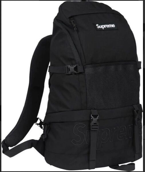 Supreme 15AW FW Backpack BLACK リュック 大容量 デイパック リュックサック