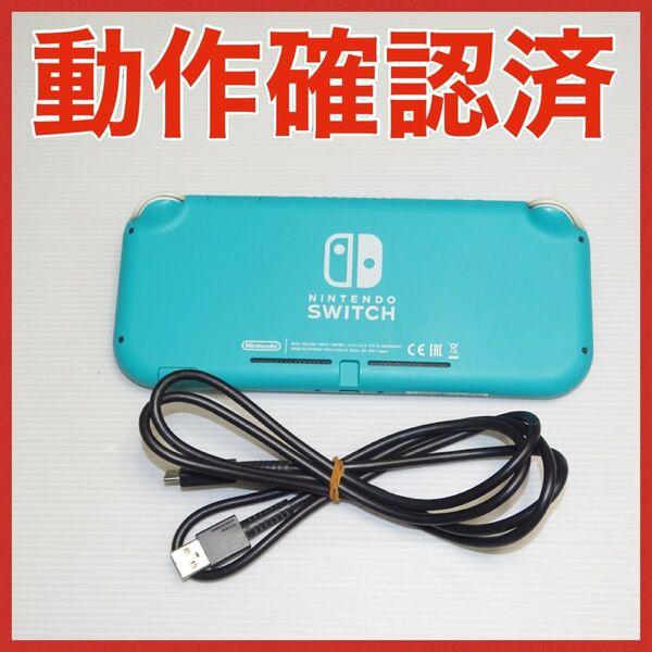 Nintendo Switch Lite ターコイズ 動作確認済 QA6440