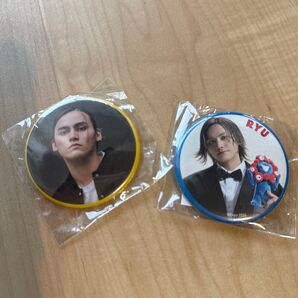 EXPO カプセル フラッグアクセサリー 缶バッジ THE RAMPAGE 龍