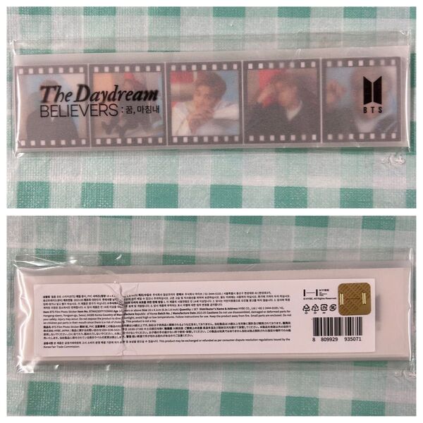 中古【BTS FILM PHOTO STICKER The Daydream BELIEVES】