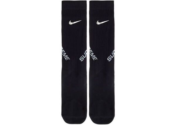 新品未使用品 Supreme x Nike Spark Crew Sock ブラック 28-29.5cm
