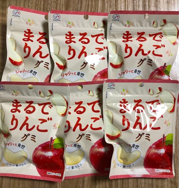 まるでりんごグミ 6袋