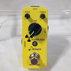 Donner Yellow Fall ミニサイズ ディレイ 動作確認済み