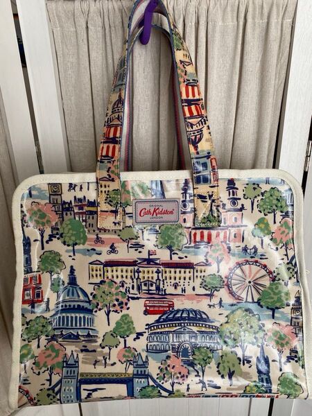 Cath Kidston ロンドン柄 トートバッグ