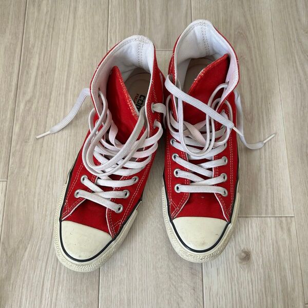 CONVERSE ALL STAR HI レッド ハイカット スニーカー