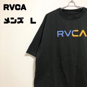 RVCA ルーカ デカロゴ Tシャツ メンズ L