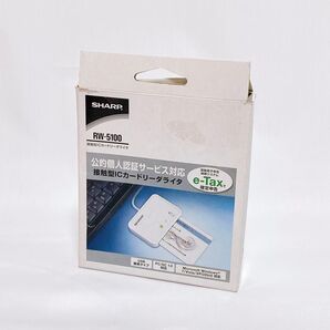 SHARP シャープ 公的個人認証サービス対応 ICカードリーダライタ RW-5100