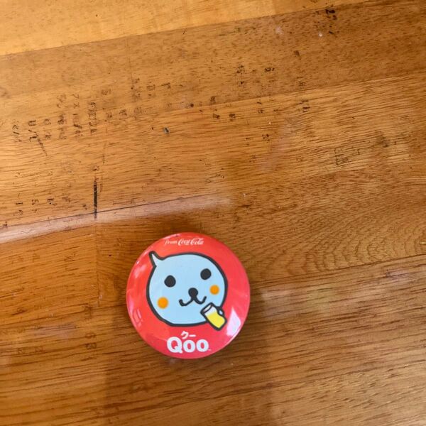 【当時物】コカコーラ Qoo クー 缶バッジ 初期ノベルティ 平成レトロ