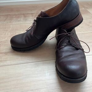 m.a+ burgundy onepiece derby shoes