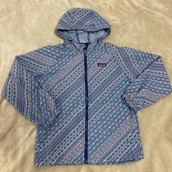 Patagonia パタゴニア マウンテンパーカー M ブルー×パープル