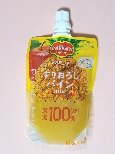デルモンテ ピュレフルーツ すりおろしパインミックス 110g