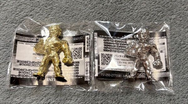 ダイキャストキンケシ10 テリーマン 金メッキ/銀メッキ 2体セット