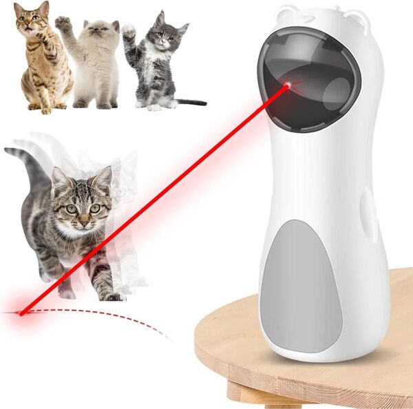 自動レーザーおもちゃ 猫 運動不足 遊び道具 MyCatマイキャットおもちゃ