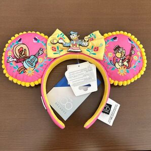 海外ディズニー 三人の騎士 ディズニー100周年 カチューシャ ドナルド ホセ パンチート