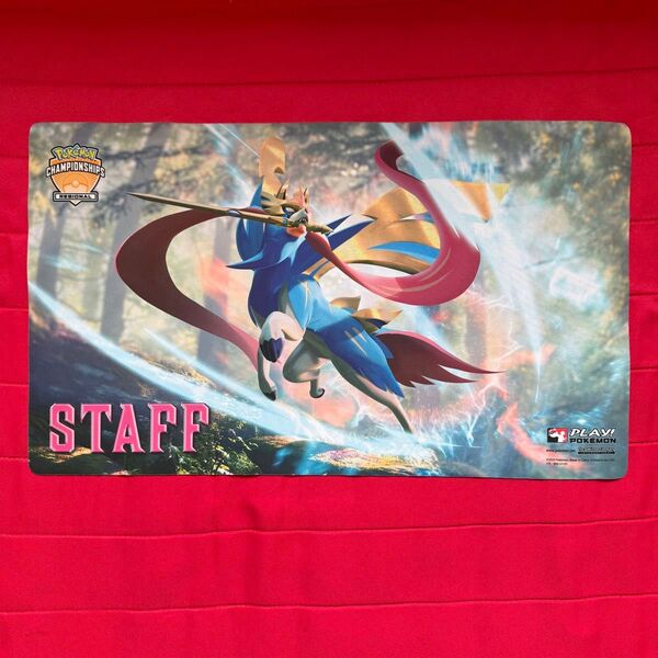 【特価】ザシアン プレイマット 海外限定 STAFF スタッフ