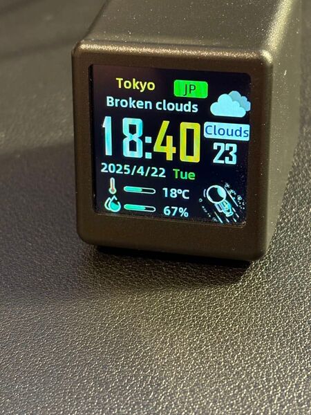 小型スマート時計 デスクトップクロック