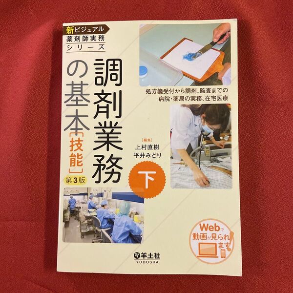 新ビジュアル薬剤師実務シリーズ 下 (調剤業務の基本〈技能〉 処方箋受付から調剤、監査までの病院・薬局の実務、在宅医療)