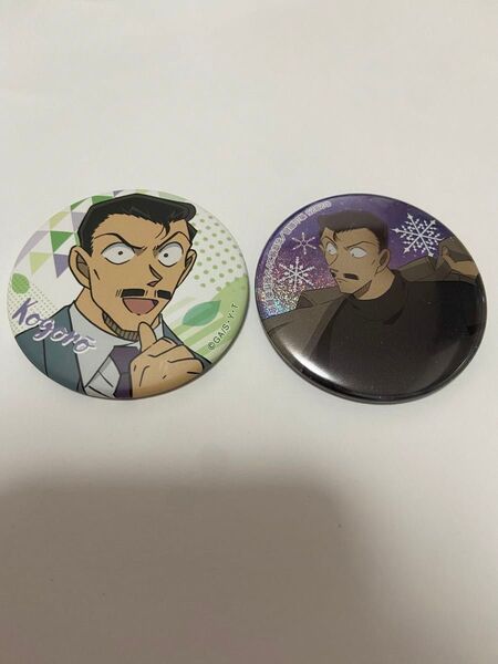 名探偵コナン キャラバッジコレクション 毛利小五郎 ホロ缶バッジコレクション 隻眼の残像