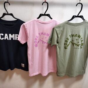 キャンプアンドキャビンズ オリジナルTシャツ キッズL 3枚セット