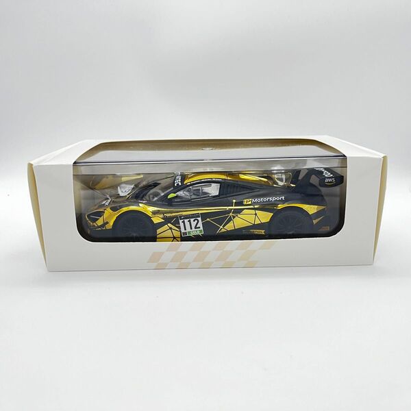 GL Racing 京商 ミニッツ 用 塗装済み ボディ マクラーレン 720S GT3 ブラック&ゴールド
