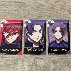 ブルーロック チェキ風ステッカー 千切 玲王