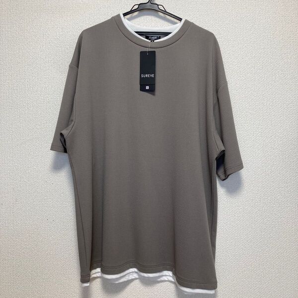 ★新品タグ付き★メンズ 半袖 無地 Tシャツ 5Lサイズ