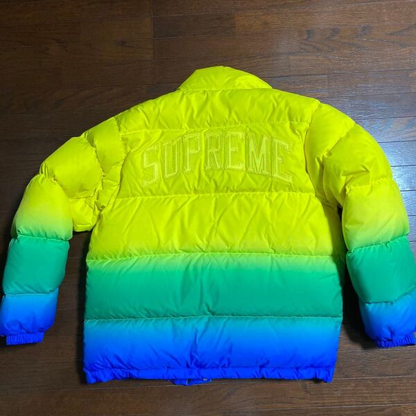 【18SS】supremeシュプリームGradient Puffy jacket ダウンジャケット