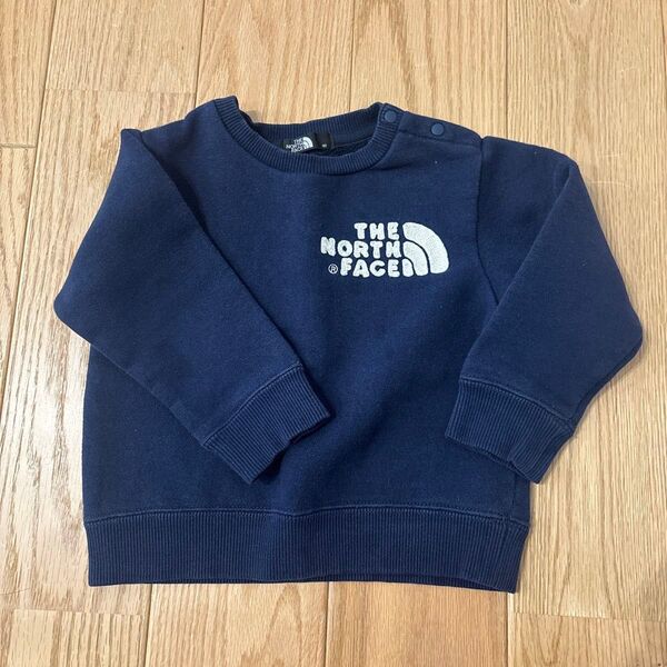 THE NORTH FACE トレーナー キッズ スウェット 90cm ネイビー