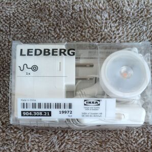 IKEA LEDBERG スポットライト ホワイト 新品未開封