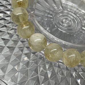 レモンシトリン 天然石 パワーストーン ブレスレット 9mm〜