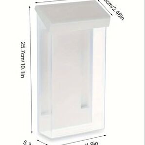 壁掛けパンフレットスタンド アクリル