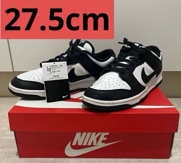 NIKE DUNK LOW PANDA ナイキ ダンクロー パンダ/27.5cm