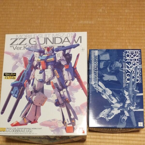MG ダブルゼータガンダム Ver.ka MGダブルゼータガンダム Ver.ka用強化型拡張パーツ