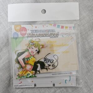 【新品未開封】アイドルマスター ミリオンライブ! 島原エレナ バースデー記念 アクリルプレートキーホルダー
