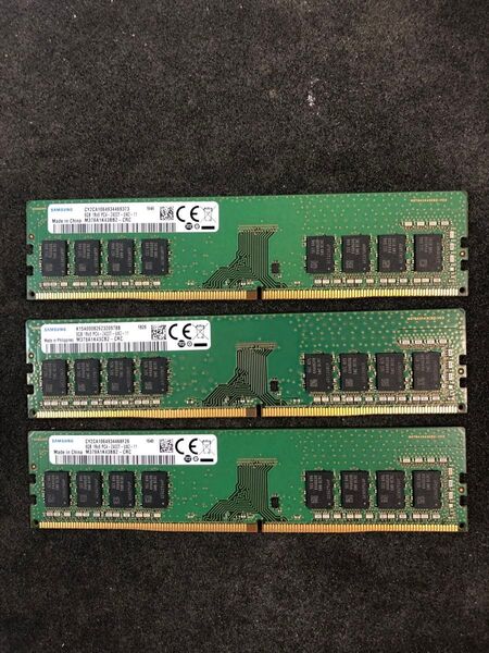 SAMSUNG デスクトップ用 メモリ 8GB PC4-2400T 3枚