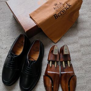 Berwick 1707 Uチップ 4477BCVIBK Black UK 6.5 25.5cm
