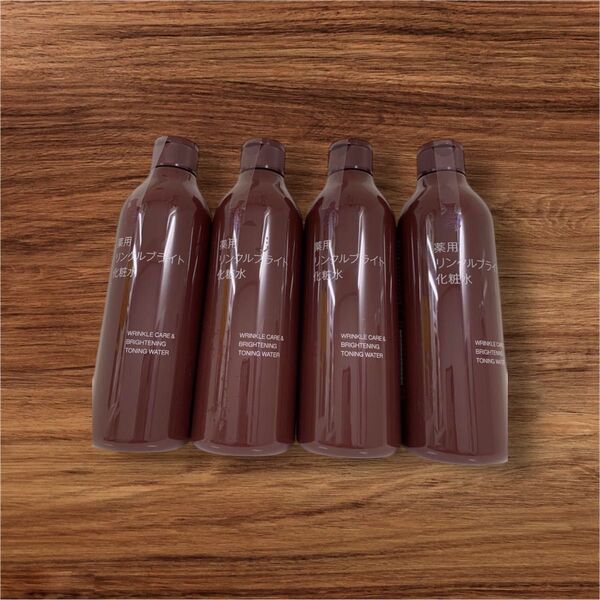 無印良品 薬用リンクルブライト化粧水300ml 4本セット