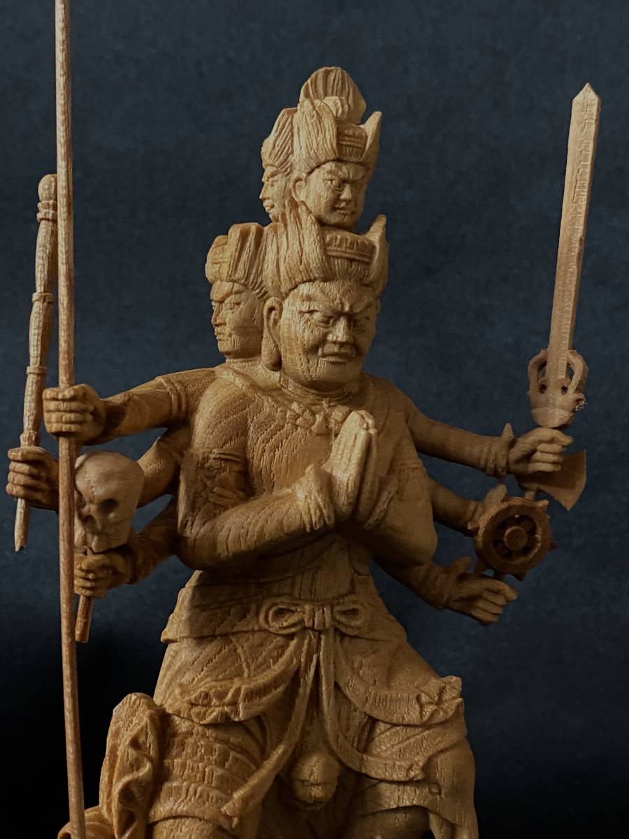 最高級 仏教工芸品 総ケヤキ材 精密彫刻 極上品 木彫仏教 仏師で仕上げ 