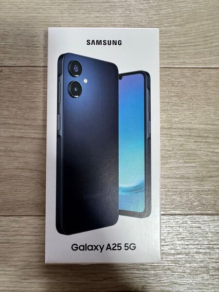 新品未使用品 SAMSUNG Galaxy A25 5G ブラック simフリー 一括購入残債無し
