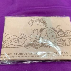 SNOOPY スヌーピー USJ エコバッグ ニッセイ 日本生命 ノベルティ