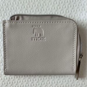 moz ミニ財布 ベージュ